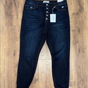 NWT!!  KanCan Dark Blue Women's Jeans